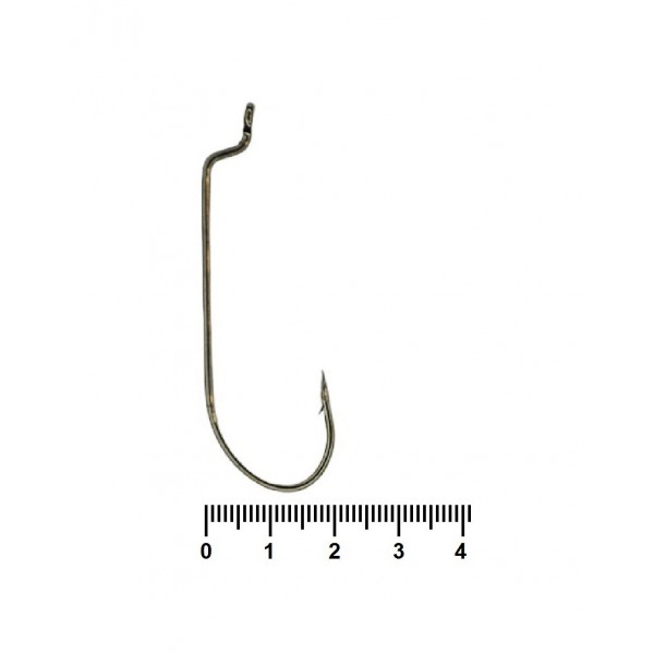 Крючки рыбацкие, Siweida Worm SW-074, 500шт/уп, цвет NL, № 5/0